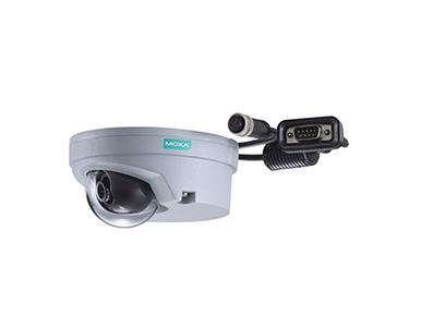 Moxa VPort 06-2L60M - EN50155,FHD,H.264/MJPEG IP camera,M12 connector,1 audio input, 24VDC,6.0mm Lens,-25 to 55C by MOXA